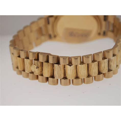 rolex presidential bark bracelet|Rolex president bracelet replacement.